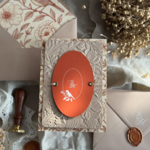 Zaproszenie ślubne – Kwiaty Vintage