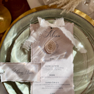 Eleganckie Menu Penelopy