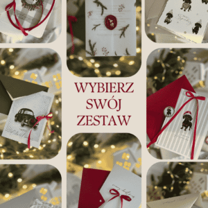 Pakiet 3 kartek świątecznych handmade – Wybierz swój zestaw