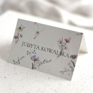 Winietka Kwiatowe klasyczne z eleganckim wzorem